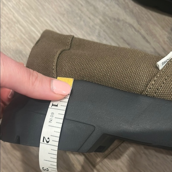 NWT TOMS Alpargata Combat Dark Olive Comfort Foam Insoles Canvas Shoes Size 7.5 - Picture 11 of 12